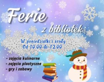 FERIE W BIBLIOTECE PUBLICZNEJ MIASTA I GMINY BYSTRZYCA KŁODZKA