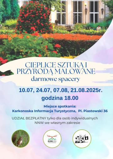 Cieplice sztuką i przyrodą malowane - darmowe spacery
