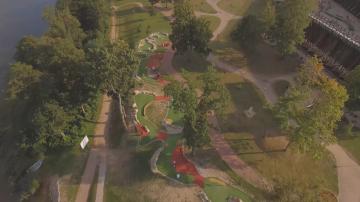 Mini golf i plac zabaw