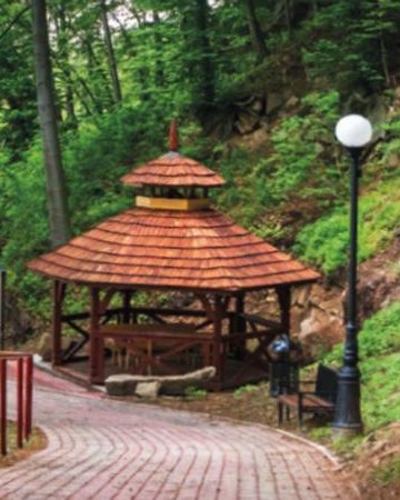Promenada spacerowa w Żegiestowie