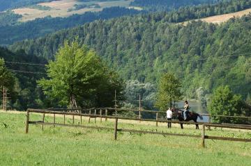 Jazda konna w Beskidzie Sądeckim
